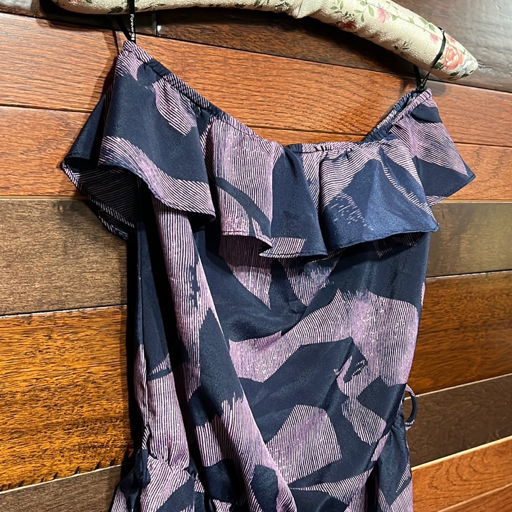 Forever 21 Strapless Ruffled Romper - Picture 2 of 6